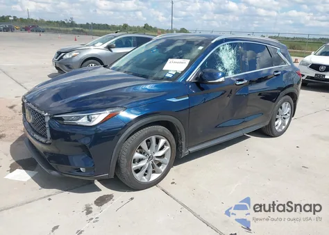 2022 Infiniti Qx50 Luxe z USA, uszkodzony, nr VIN 3PCAJ5BA5NF105775